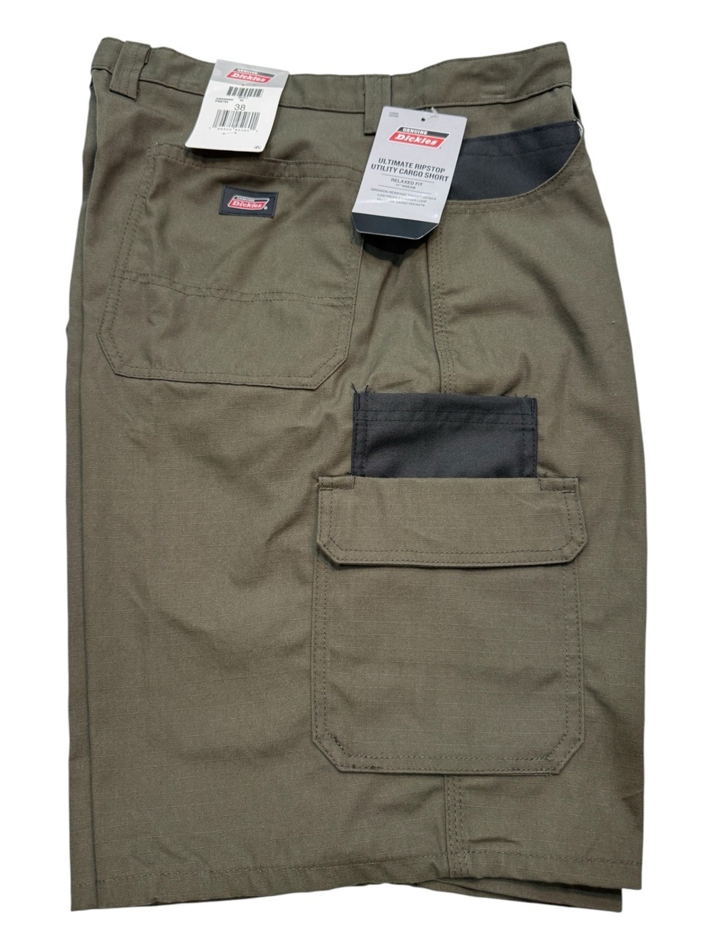 Dickies Ripstop Utility Cargo Shorts Size 38